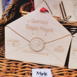 Carta de los Reyes Magos en Madera