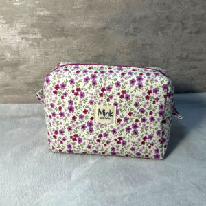 Neceser Rectangular Flores Intenso