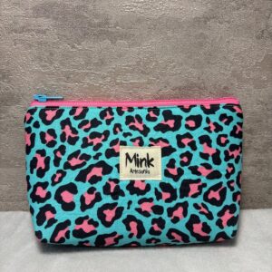 neceser Pequeño leopardo azul