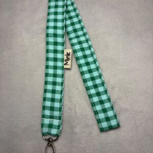 Lanyard Vichy verde